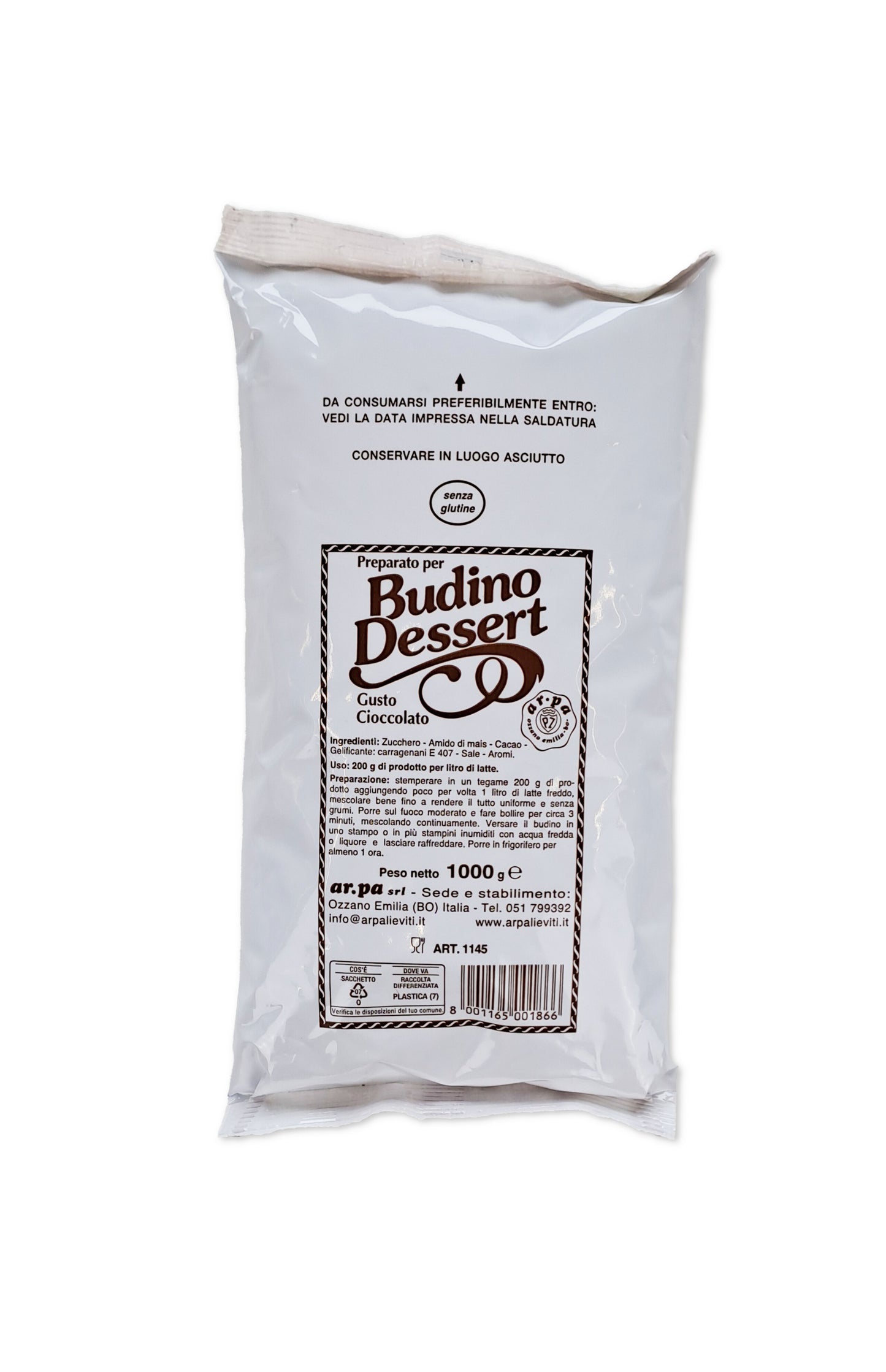 Chocolate Dessert Pudding Mix 1 kg