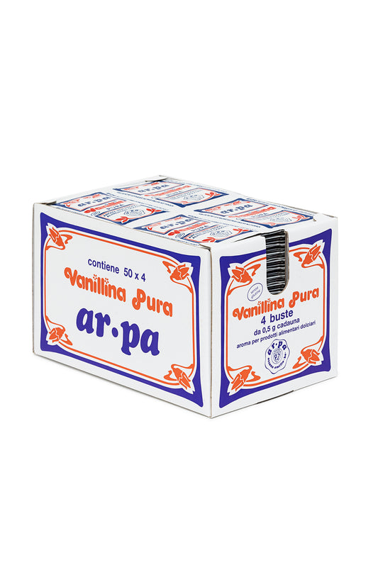 Vanillina Pura 0,5 g (Busta Quadrupla) - Ar.pa Lieviti