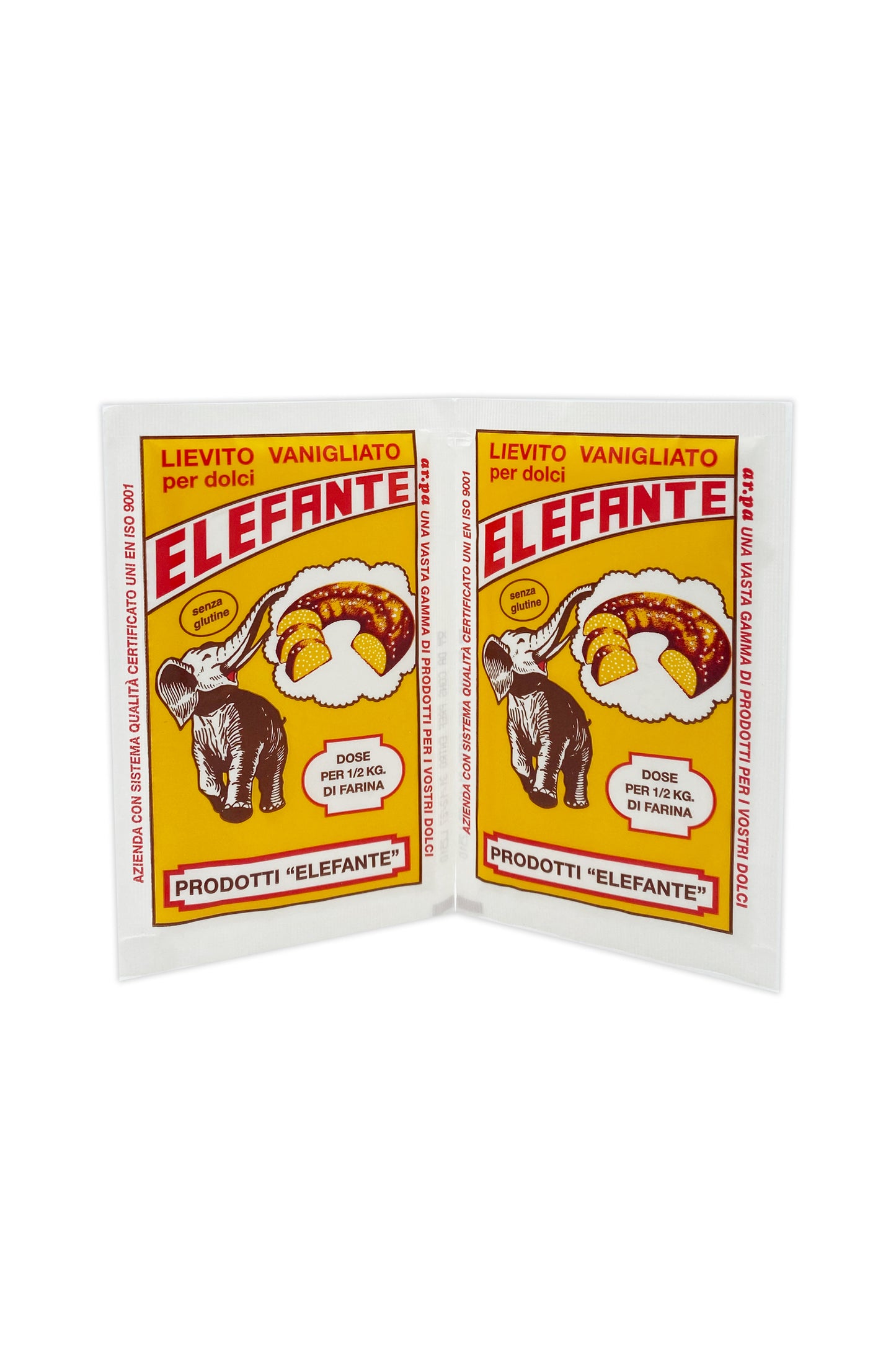 Lievito Vanigliato Elefante 15 g - Ar.pa Lieviti