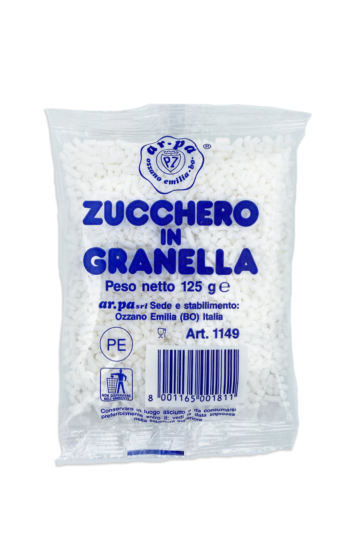 Zucchero In Granella 125 g - Ar.pa Lieviti