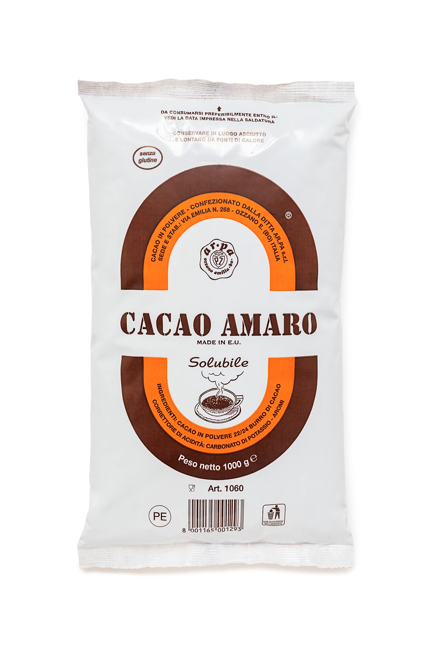 Cacao Amaro 22/24 B.C. 1 kg - Ar.pa Lieviti