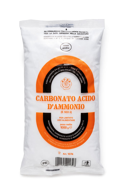 Carbonato Acido D'Ammonio E503 1 kg - Ar.pa Lieviti