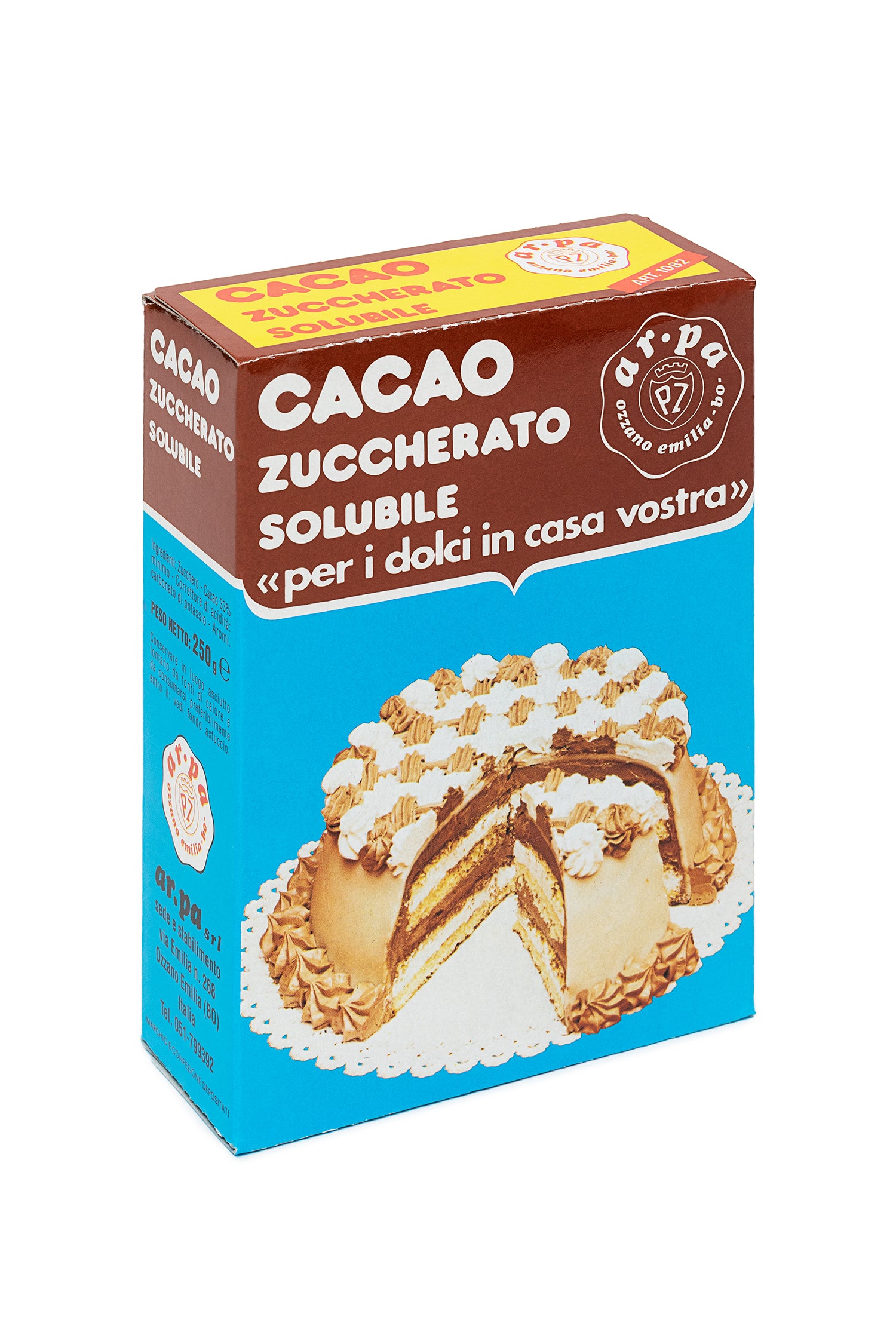 Cacao Zuccherato 250 g - Ar.pa Lieviti
